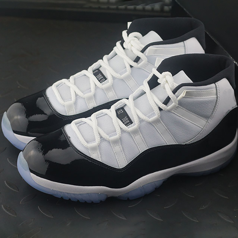 2021 Top Quality Jumpman 11 Basketball Shoes Concord black-white 11s Designer Fashion Sport Running shoe With Box, #1
2021 Top Quality Jumpman 11 Basketball Shoes Concord black-white 11s Designer Fashion Sport Running shoe With Box, #1