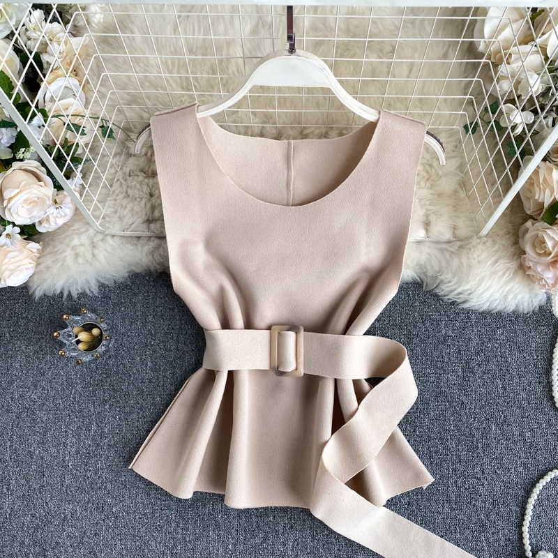 new fashion women's clothing Full Plaid Turn-down Collar shirts shirt and blouse Two-piece vest 210225