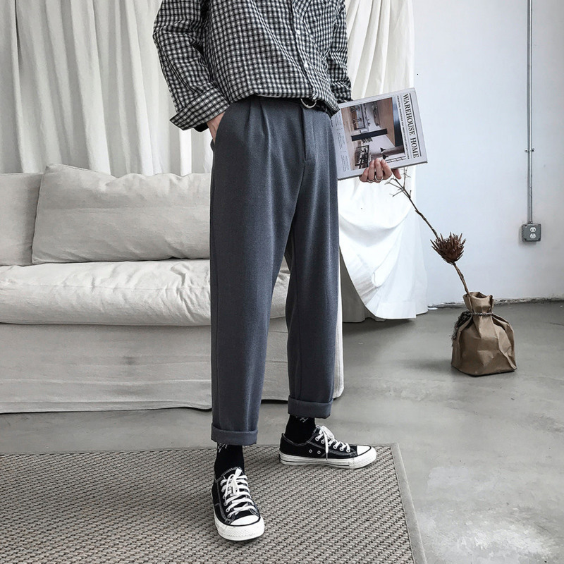 2021 New Spring Summer Suit Men's Fashion Solid Color Business Casual Men Straight-leg Pants Mens S-xl 3ivz, Black
2021 New Spring Summer Suit Men's Fashion Solid Color Business Casual Men Straight-leg Pants Mens S-xl 3ivz, Black