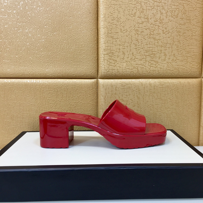 2021 women's famous brand sandal handbag designer customized jelly color thick heel high-rise slippers for students, Black
2021 women's famous brand sandal handbag designer customized jelly color thick heel high-rise slippers for students, Black