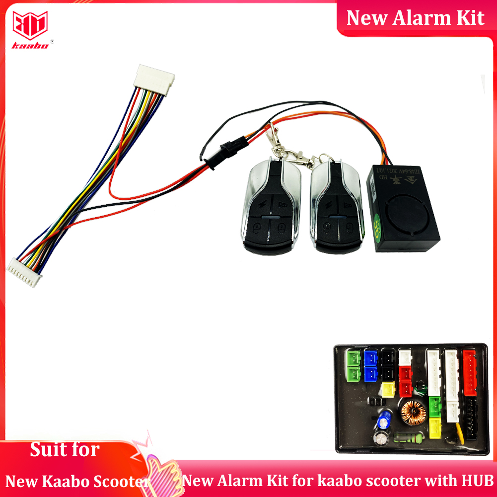 New Wireless Alarm Kit for Kaabo Scooter Install with HUB Board Alarm Kit for Kaabo Mantis 8/10 Wolf WarriorX Warrior/King GT
New Wireless Alarm Kit for Kaabo Scooter Install with HUB Board Alarm Kit for Kaabo Mantis 8/10 Wolf WarriorX Warrior/King GT