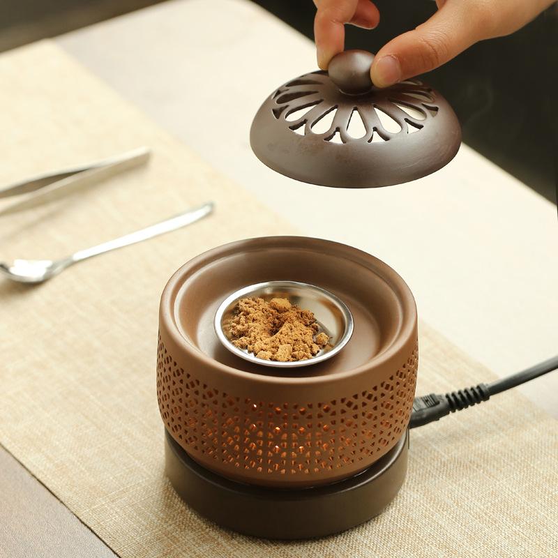 Fragrance Lamps Electronic Aroma Diffuser Powder Flavor Regular Temperature Adjustment And Heating Electric Incense Burner
Fragrance Lamps Electronic Aroma Diffuser Powder Flavor Regular Temperature Adjustment And Heating Electric Incense Burner