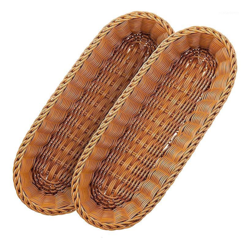 Storage Baskets 2 Pack Oval Wicker Woven Bread Basket,14 Inch Basket For Food Fruit Cosmetic Tabletop And Bathroom
Storage Baskets 2 Pack Oval Wicker Woven Bread Basket,14 Inch Basket For Food Fruit Cosmetic Tabletop And Bathroom