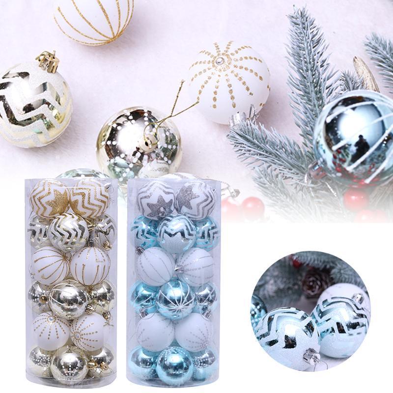 Party Decoration 24pcs/set Home 6cm DIY Christmas Ball Ornament Tree Hanging Indoor Outdoor Events Shopping Mall Shatterproof
Party Decoration 24pcs/set Home 6cm DIY Christmas Ball Ornament Tree Hanging Indoor Outdoor Events Shopping Mall Shatterproof
