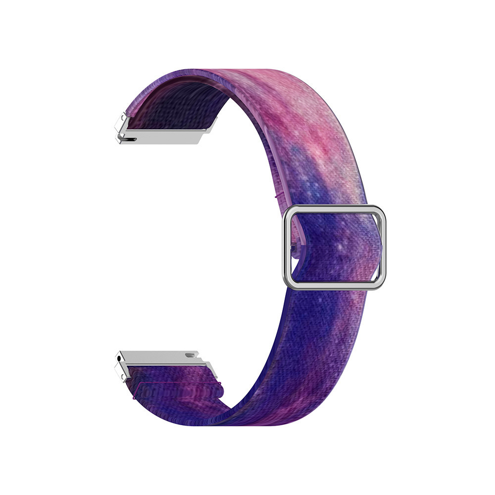 20mm 22mm Watch Strap Nylon Elastic Band For Amazfit GTS 2 Bip S U Lite Bracelet GTR 42mm 47mm Solo Loop Gear S3 free shipping
