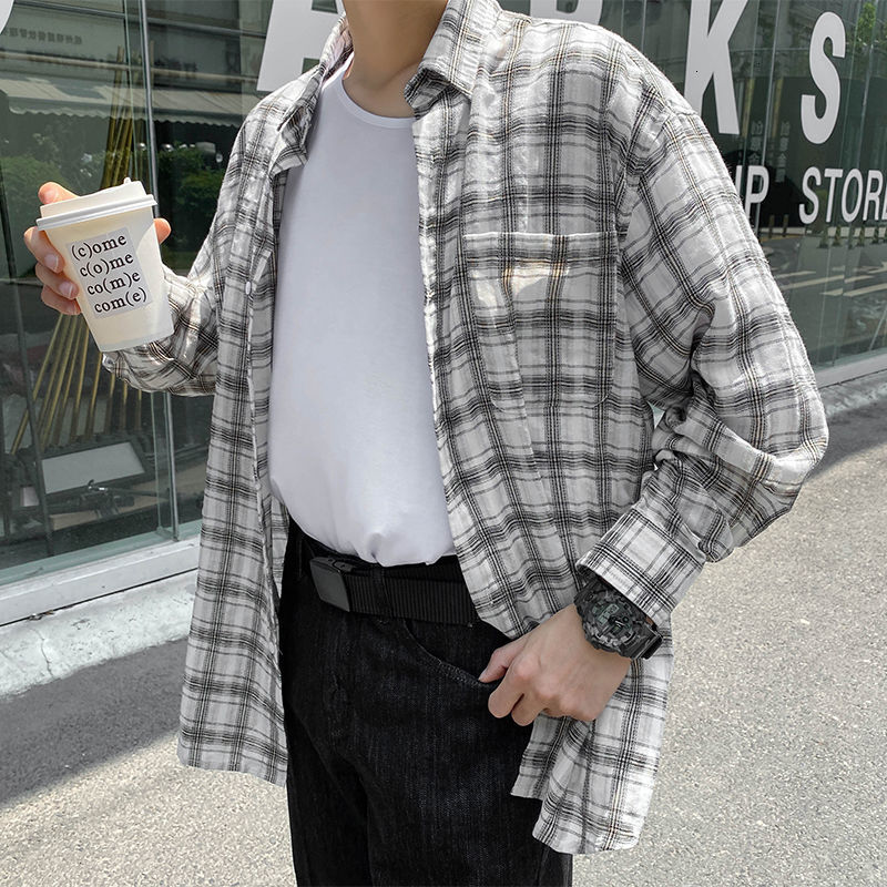 2021 New Spring Summer Linen Men's Fashion Retro Casual Plaid Shirt Men Streetwear Long Sleeve Shirts Mens -xl Peqd
2021 New Spring Summer Linen Men's Fashion Retro Casual Plaid Shirt Men Streetwear Long Sleeve Shirts Mens -xl Peqd