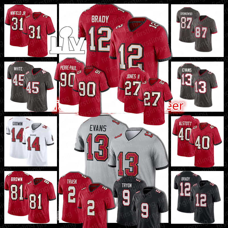 12 Tom Brady Jersey 87 Rob Gronkowski 13 Mike Evans Football 45 Devin White Antoine Winfield Jr Chris Godwin Vita Vea Lavonte David Tristan Wirfs Jason Pierre-Paul Men, Men jersey +patch
12 Tom Brady Jersey 87 Rob Gronkowski 13 Mike Evans Football 45 Devin White Antoine Winfield Jr Chris Godwin Vita Vea Lavonte David Tristan Wirfs Jason Pierre-Paul Men, Men jersey +patch