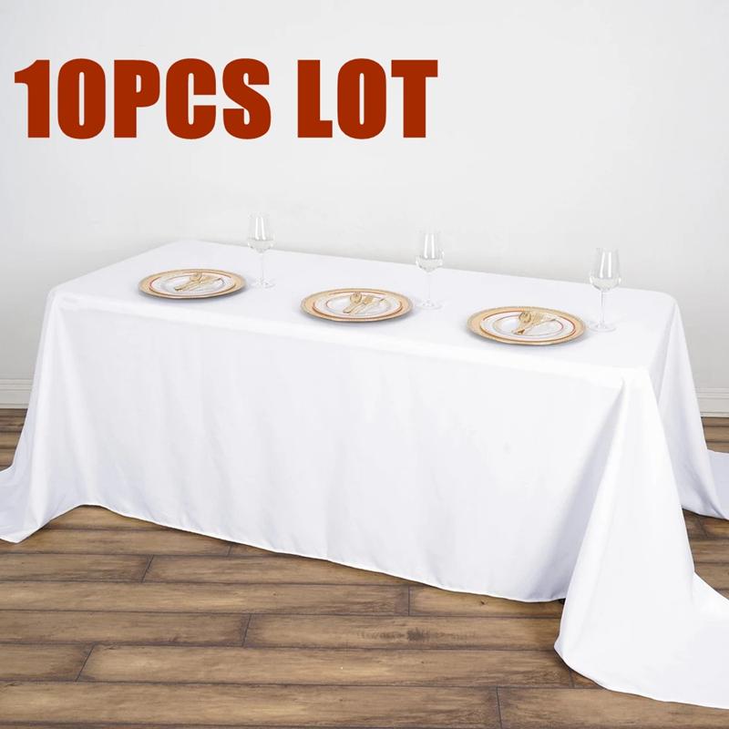 Table Cloth High Thick 10pcs Rectangle Tablecloth Wedding White El Cover Overlay Seamless Polyester, Ivory
Table Cloth High Thick 10pcs Rectangle Tablecloth Wedding White El Cover Overlay Seamless Polyester, Ivory