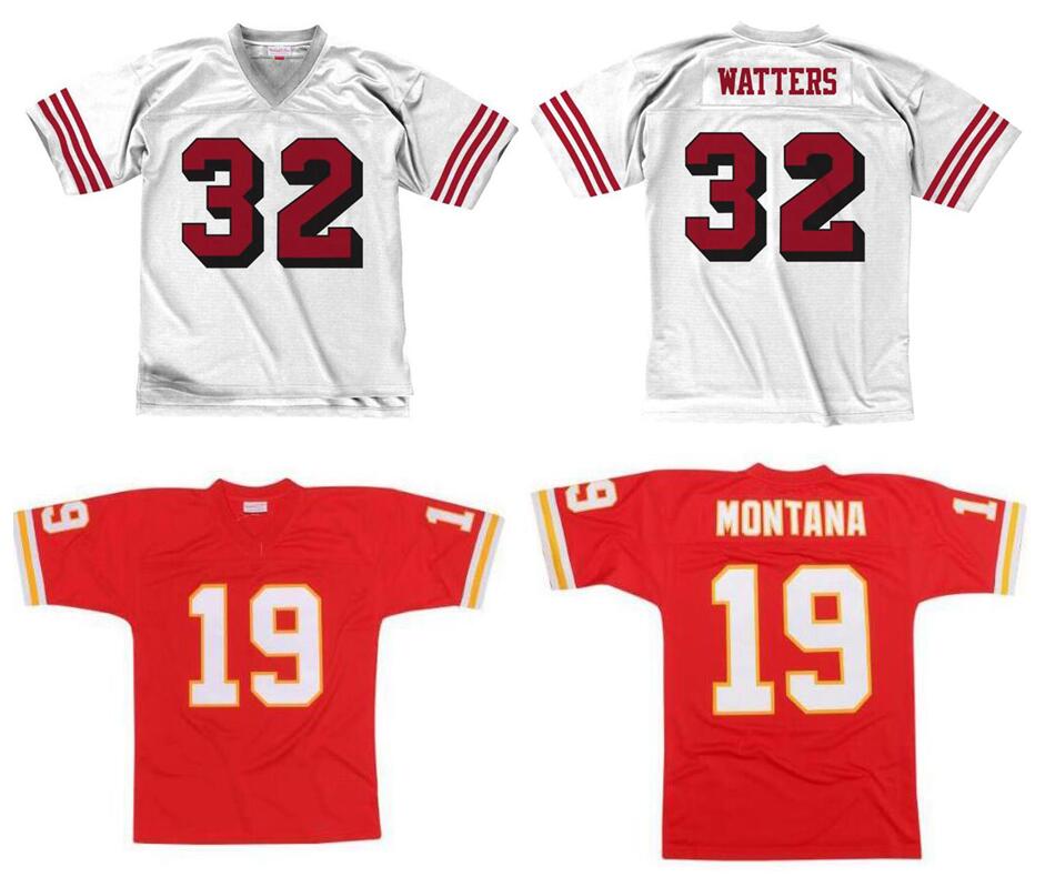 Stitched football Jersey 19 Joe Montana 32 Rickey Watters 1994 Mitchell & Ness retro Rugby jerseys Men Women Youth S-6XL, Stitched jersey
Stitched football Jersey 19 Joe Montana 32 Rickey Watters 1994 Mitchell & Ness retro Rugby jerseys Men Women Youth S-6XL, Stitched jersey