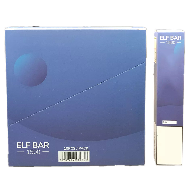 Elf Bar 1500 Puffs E Cigarette Elfbar Vape Pod Disposable Device Kit 550mAh Battey 4.8ml Pods disposables 2% 5% Ni Strength 20 Colors bars Vs Puff Bang xxl Atomizer 
Elf Bar 1500 Puffs E Cigarette Elfbar Vape Pod Disposable Device Kit 550mAh Battey 4.8ml Pods disposables 2% 5% Ni Strength 20 Colors bars Vs Puff Bang xxl Atomizer