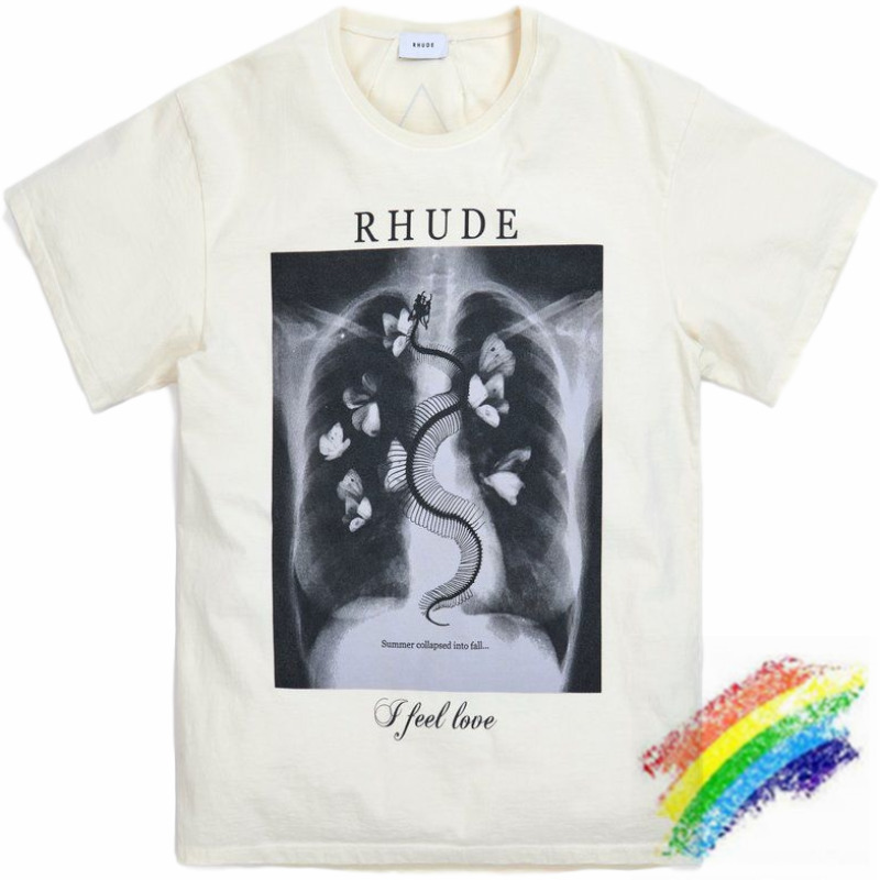 Oversize RHUDE T shirt Men Women 1:1 Best Quality Skeleton butterfly Print X-Ray T-shirt Tops Tee Summer Style C0304, White;black
Oversize RHUDE T shirt Men Women 1:1 Best Quality Skeleton butterfly Print X-Ray T-shirt Tops Tee Summer Style C0304, White;black