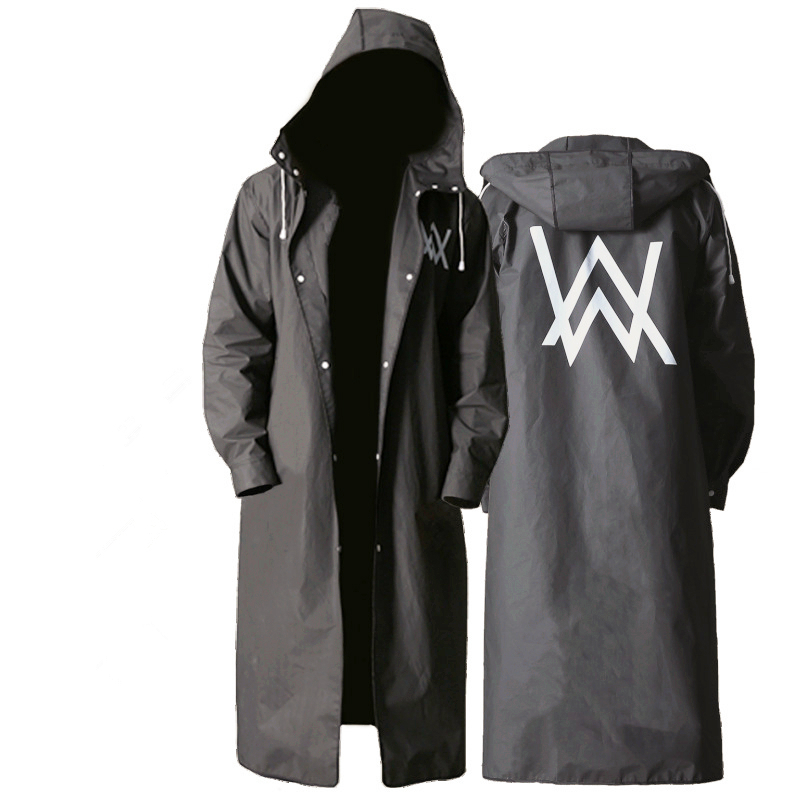 Hunting Poncho Hiking Black Red Outdoor Alan Walker Pattern Ride Men's Long Style EVA Jacket Raincoat Q0308 Rain Coat Environmental Xlaop
Hunting Poncho Hiking Black Red Outdoor Alan Walker Pattern Ride Men's Long Style EVA Jacket Raincoat Q0308 Rain Coat Environmental Xlaop