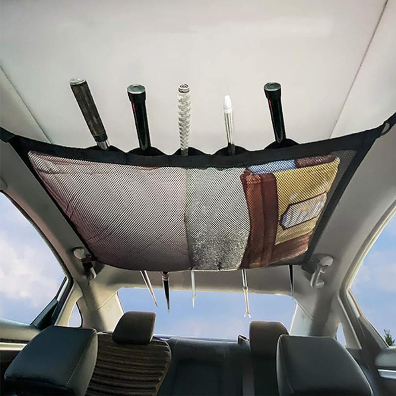 Car Organizer Portable SUV Ceiling Storage Pocket Roof Cargo Net Bag Fishing Rod Holder Vehicle Trunk Pouch Sundries
Car Organizer Portable SUV Ceiling Storage Pocket Roof Cargo Net Bag Fishing Rod Holder Vehicle Trunk Pouch Sundries