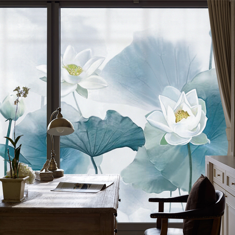 Chinese style watercolor painting glass film transparent opaque electrostatic film paper restaurant tea room sliding door
Chinese style watercolor painting glass film transparent opaque electrostatic film paper restaurant tea room sliding door