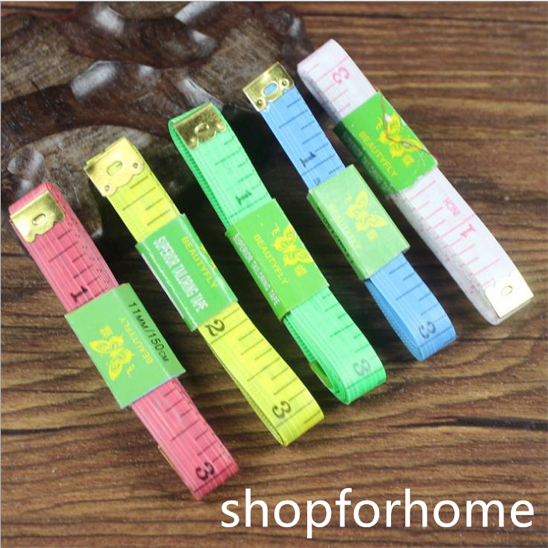 Body Tape Measure Length 150cm Soft Ruler Sewing Tailor Measuring Ruler Tool Kids Cloth Ruler superior quality Tailoring Tape Tape Measures
Body Tape Measure Length 150cm Soft Ruler Sewing Tailor Measuring Ruler Tool Kids Cloth Ruler superior quality Tailoring Tape Tape Measures