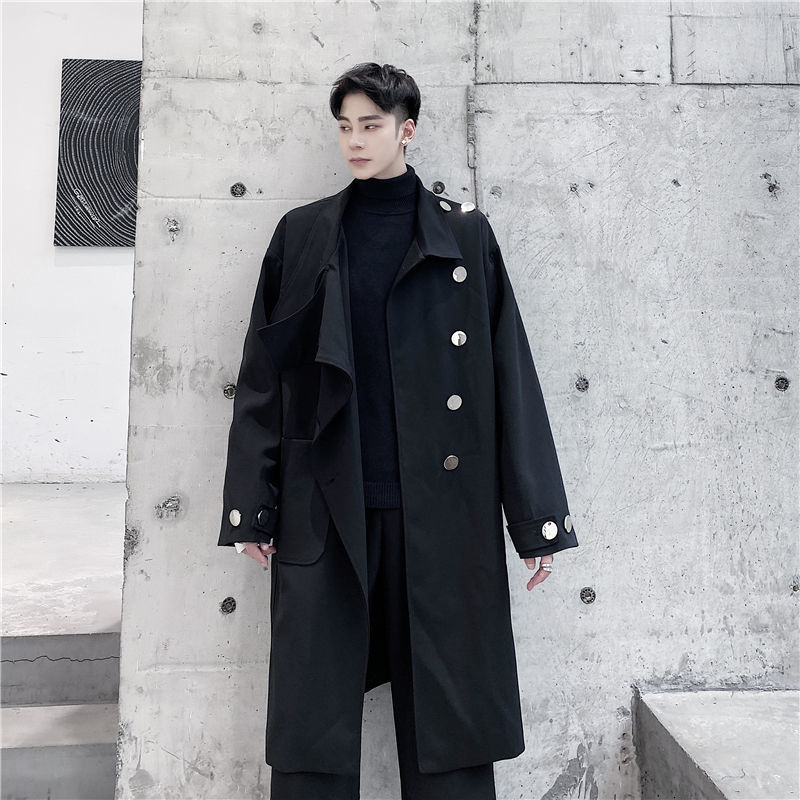 2021 New Autumn Winter Trench Fashion Casual Black Long Men's Jackets Streetwear Windbreaker Mens Oversize Coat -xl 4kd2 
2021 New Autumn Winter Trench Fashion Casual Black Long Men's Jackets Streetwear Windbreaker Mens Oversize Coat -xl 4kd2