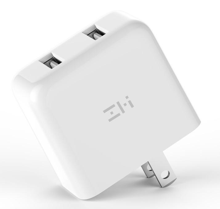 ZMI PowerPlug 2-Port USB Wall Charger Adapter, Dual USB Charger, QC 3.0, Foldable Prong, Travel Size (White
ZMI PowerPlug 2-Port USB Wall Charger Adapter, Dual USB Charger, QC 3.0, Foldable Prong, Travel Size (White