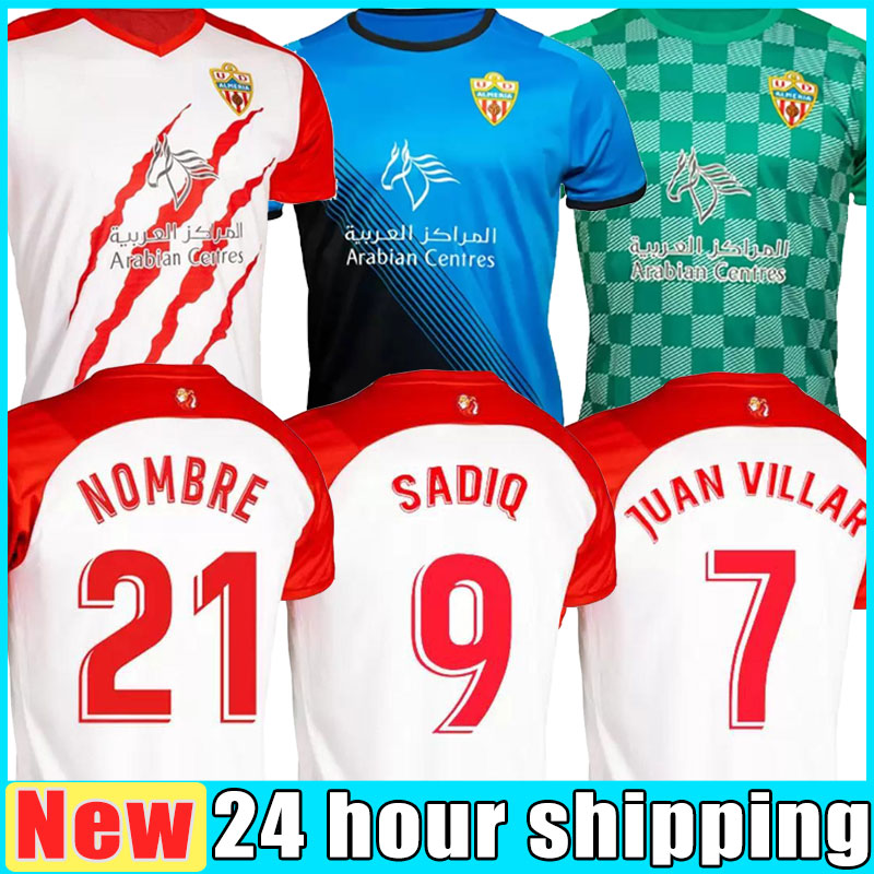 UD ALMERIA Home Soccer Jersey 2021 22 SADIQ #9 DYEGO SOUSA #11 Away Football Shirt Kit SAMU #30 Maillots De Foot AKIEME #15 JUAN VILLAR #7 Almeria Camiseta 1a Equipacion 
UD ALMERIA Home Soccer Jersey 2021 22 SADIQ #9 DYEGO SOUSA #11 Away Football Shirt Kit SAMU #30 Maillots De Foot AKIEME #15 JUAN VILLAR #7 Almeria Camiseta 1a Equipacion