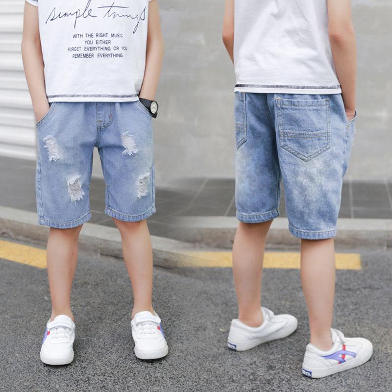 Shorts Kids Jean Summer Casual Denim Cowboy Baby Boy Clothes Fashion Cotton Elastic Waist Trousers Pants 4-10 Years, Black
Shorts Kids Jean Summer Casual Denim Cowboy Baby Boy Clothes Fashion Cotton Elastic Waist Trousers Pants 4-10 Years, Black