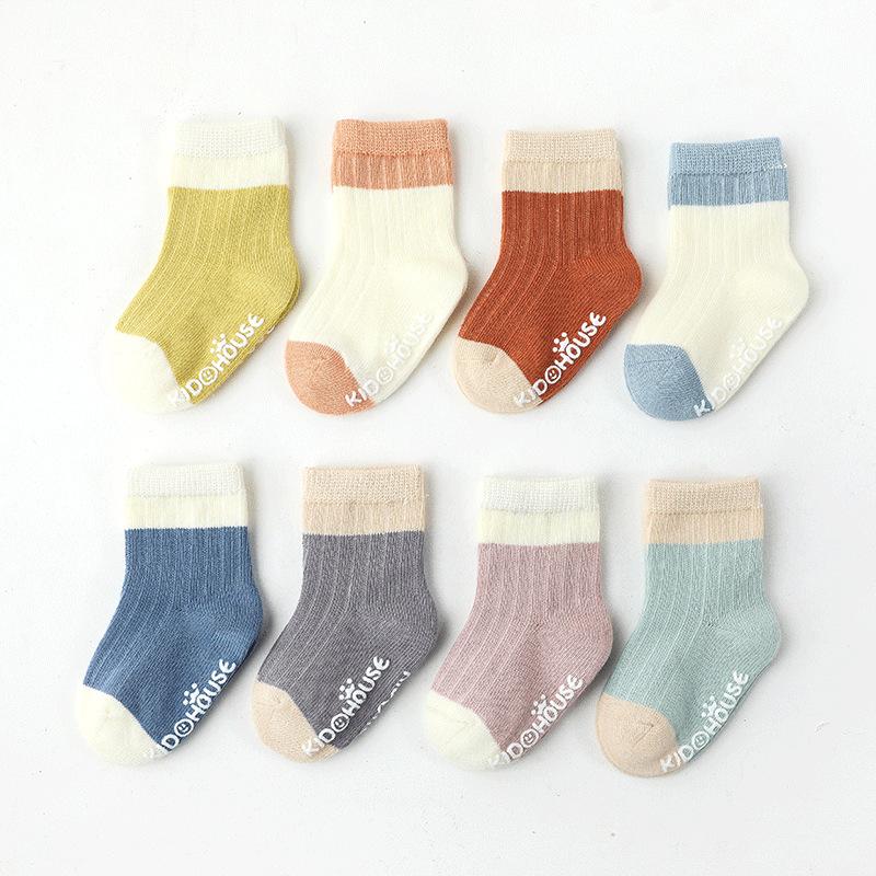 Socks 4 Pairs Knitted Born Baby Boy Girl Ribbed Toddler Winter Non Slip 0-3 Years Kids Autumn 
Socks 4 Pairs Knitted Born Baby Boy Girl Ribbed Toddler Winter Non Slip 0-3 Years Kids Autumn