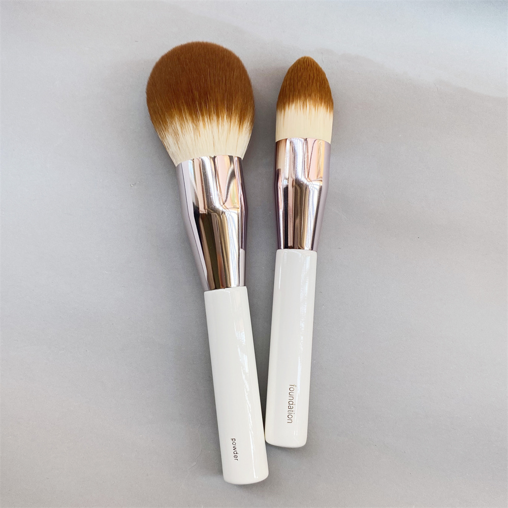 LM The Foundation Makeup - Soft Synthetic Hair Large Powder Flawless Finish Cream Liquid Cosmetics Brushes Beauty Tools