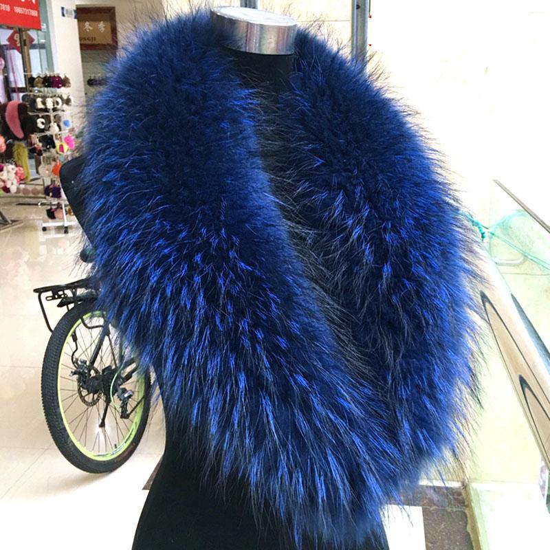 Scarves 2021 Real Raccoon Fur Collar Warm Women Winter Blue Natural Fashion Neck Warmer Femme
Scarves 2021 Real Raccoon Fur Collar Warm Women Winter Blue Natural Fashion Neck Warmer Femme