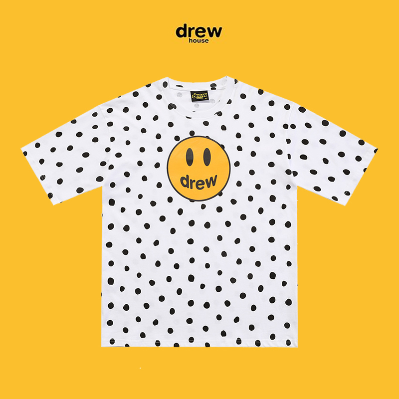 Drew House T-shirt Man Summer Short Sleeves Drewhouse Tshirts Hip Hop Tee Polka Dot Print Men Women Smile Tees Streetwear Tops O-Neck Cotton Loose Oversize Justin Brand, Contact us
Drew House T-shirt Man Summer Short Sleeves Drewhouse Tshirts Hip Hop Tee Polka Dot Print Men Women Smile Tees Streetwear Tops O-Neck Cotton Loose Oversize Justin Brand, Contact us