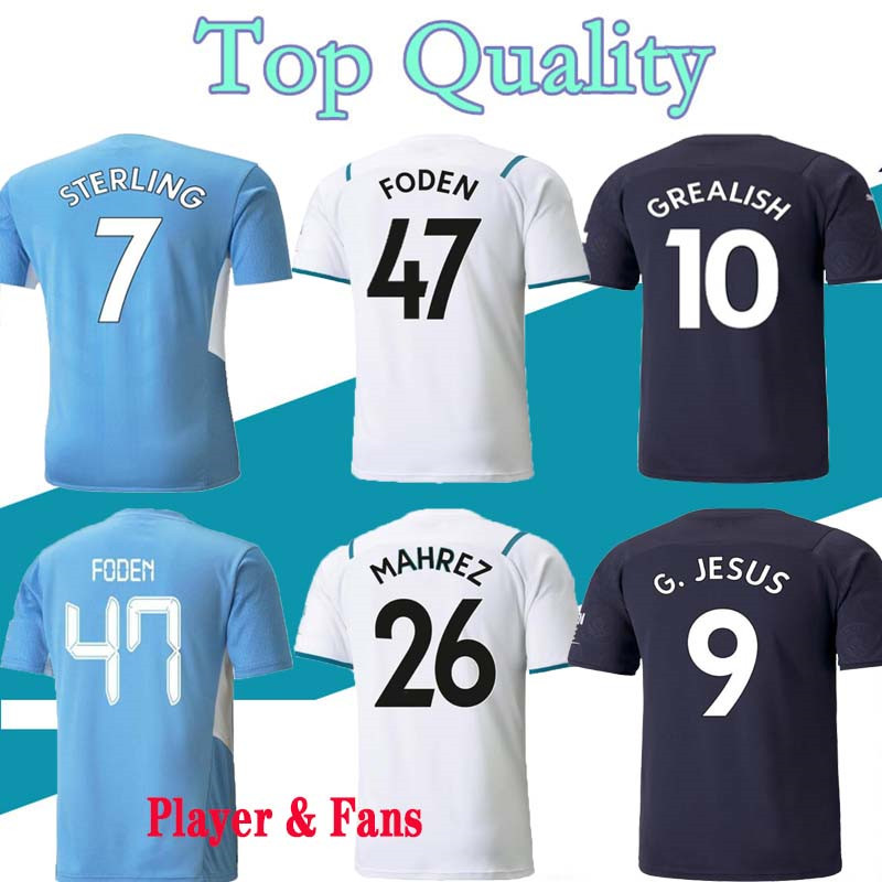 3XL 4XL 21 22 city soccer jerseys 2021 2022 GREALISH man FODEN STERLING football shirts manchester DE BRUYNE GESUS BERNARDO MAHREZ RODRIGO men kits, 3rd player
3XL 4XL 21 22 city soccer jerseys 2021 2022 GREALISH man FODEN STERLING football shirts manchester DE BRUYNE GESUS BERNARDO MAHREZ RODRIGO men kits, 3rd player