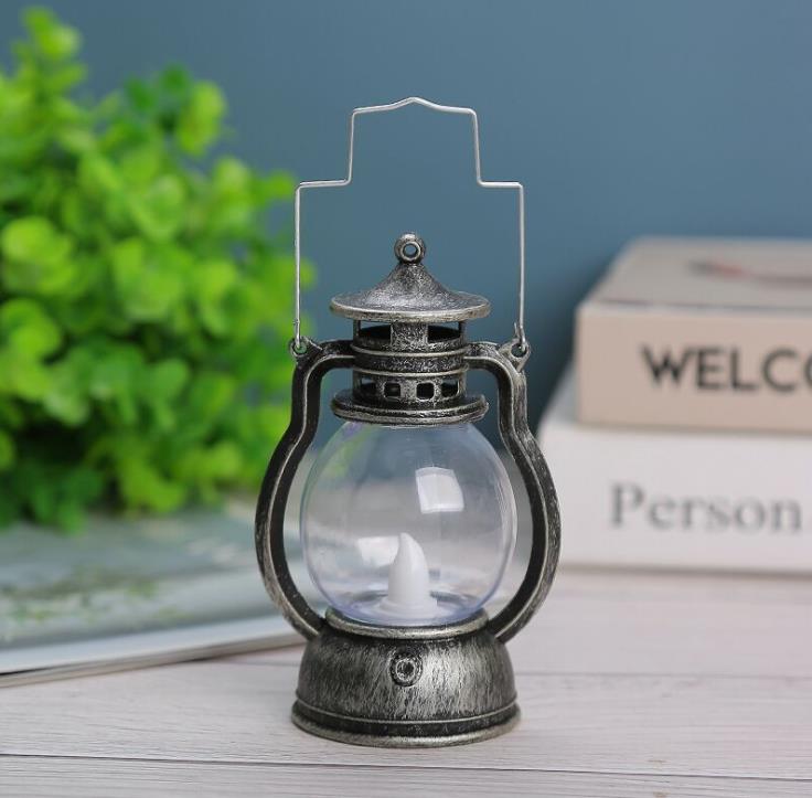 Halloween decoration retro small oil lamp Christmas gift pony lantern creative bar ghost festival atmosphere layout party night light SN5615