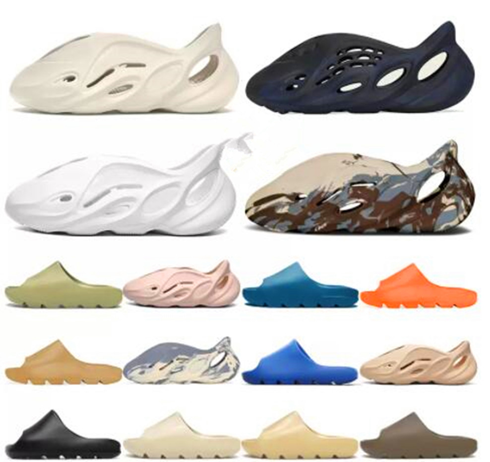 top quality slides slippers slipper shoes size eur 36 47 desert sand brown flat beach slide men women foam bone designer sandals, Black
top quality slides slippers slipper shoes size eur 36 47 desert sand brown flat beach slide men women foam bone designer sandals, Black