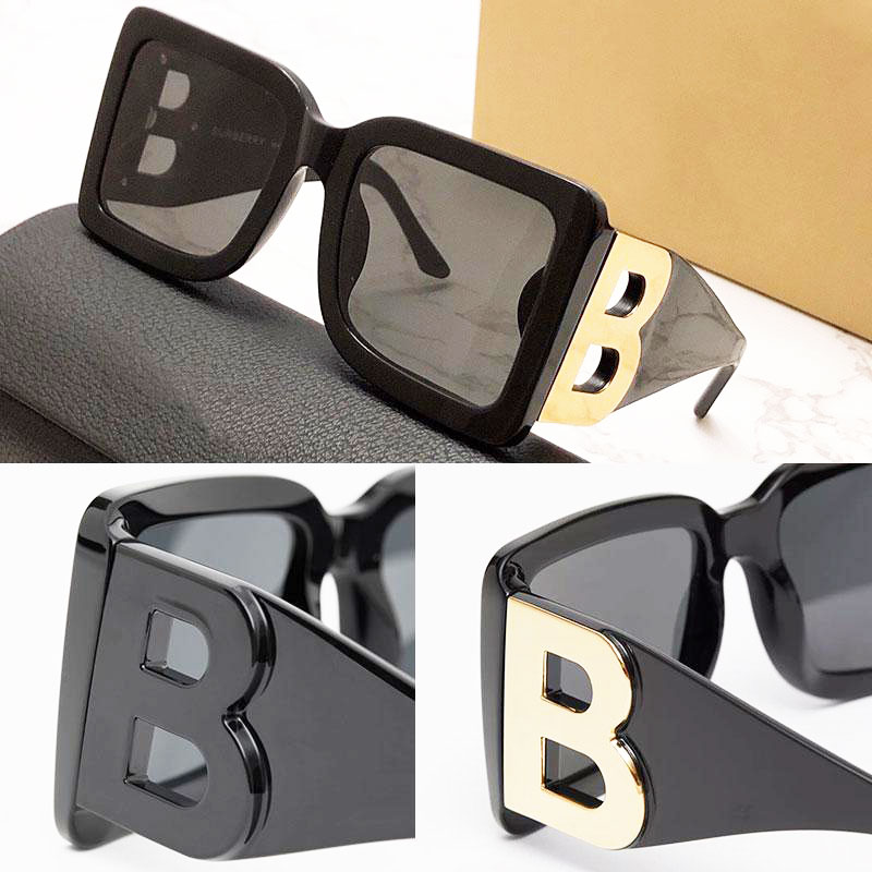 Womens designer sunglasses B4312 black square plate frame big double B letter legs simple fashion style top high quality good sale UV400 gla, White;black
Womens designer sunglasses B4312 black square plate frame big double B letter legs simple fashion style top high quality good sale UV400 gla, White;black