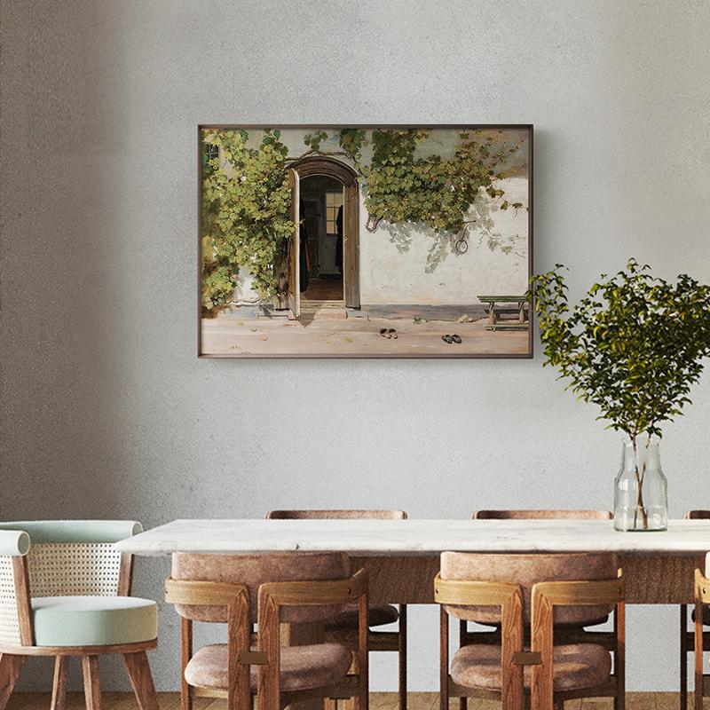 Vintage Landscape Oil Painting Masterpiece Reproduction Aesthetic Print Poster Canvas Painting Wall Art Pictures Room Home Decor