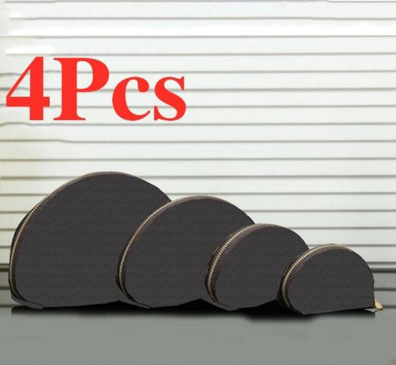 4Pcs Top Men Women Brand cosmetic bag PU purse Portable storage bags Zip pocket wallet, Brown lattice
4Pcs Top Men Women Brand cosmetic bag PU purse Portable storage bags Zip pocket wallet, Brown lattice