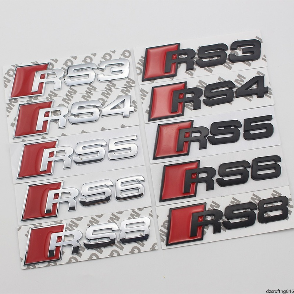Metal Car Sticker Badge Emblem For Audi RS3 RS4 RS5 RS6 RS7 RS8 A4L A6L A3 A5 A8 S3 S4 S5 S6 S7 S8 Car Trunk Sticker Car Sticker, Red silver
Metal Car Sticker Badge Emblem For Audi RS3 RS4 RS5 RS6 RS7 RS8 A4L A6L A3 A5 A8 S3 S4 S5 S6 S7 S8 Car Trunk Sticker Car Sticker, Red silver