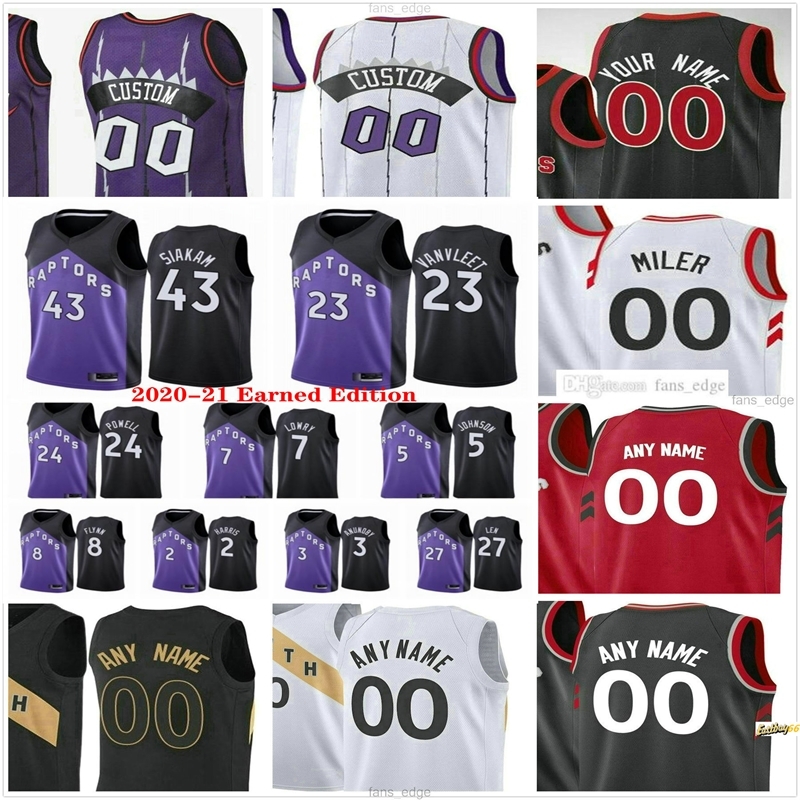 Custom Printed 2020-21 Earned Edition Kyle 7 Lowry Fred 23 Vanvleet Pascal 43 Siakam Og Anunoby Chris Boucher Powell Men Woman Youth Jerseys, Black;red
Custom Printed 2020-21 Earned Edition Kyle 7 Lowry Fred 23 Vanvleet Pascal 43 Siakam Og Anunoby Chris Boucher Powell Men Woman Youth Jerseys, Black;red