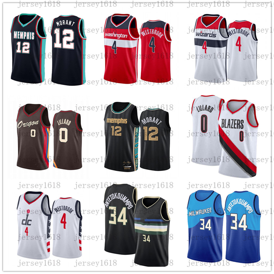 New Ja 12 Morant Jersey Damian 0 Lillard Carmelo 00 Anthony Jersey Giannis 34 Antetokounmpo Russell 4 Westbrook Basketball Jerseys, Black;red
New Ja 12 Morant Jersey Damian 0 Lillard Carmelo 00 Anthony Jersey Giannis 34 Antetokounmpo Russell 4 Westbrook Basketball Jerseys, Black;red