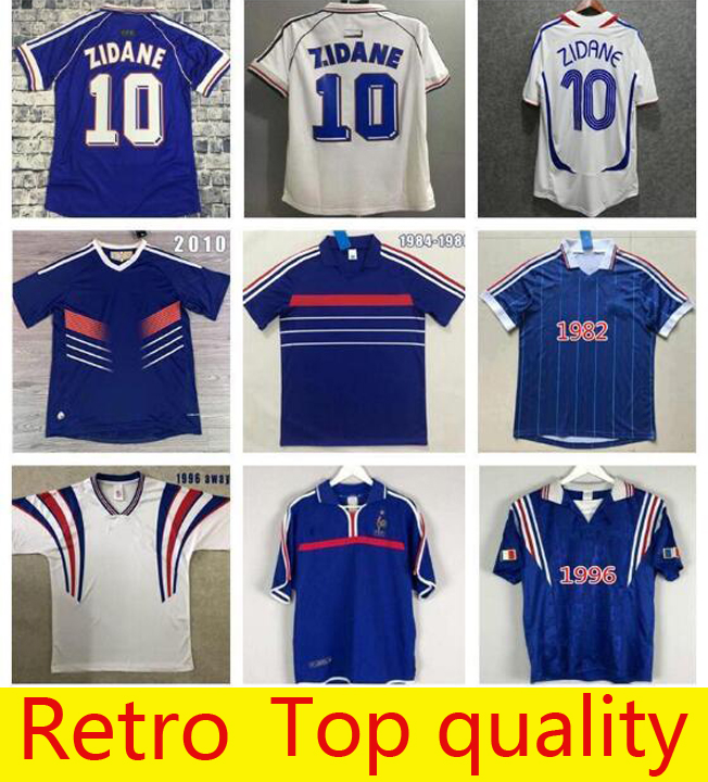 finals 1998 Retro version FRANCE soccer jersey 96 98 02 04 06 ZIDANE HENRY MAILLOT DE FOOT Soccer shirt 2000 Home Trezeguet football uniform, 2002
finals 1998 Retro version FRANCE soccer jersey 96 98 02 04 06 ZIDANE HENRY MAILLOT DE FOOT Soccer shirt 2000 Home Trezeguet football uniform, 2002