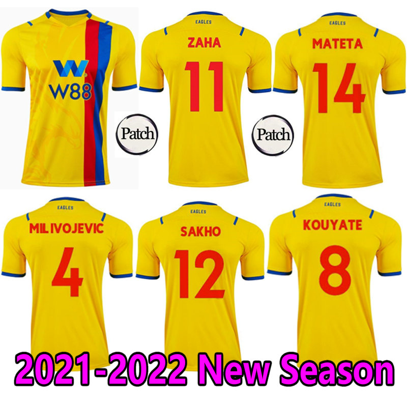 21 22 Zaha MATETA Soccer Jerseys MILIVOJEVIC TOWNSEND SAKHO BENTEKE 2021 2022 J. AYEW KOUYATE SCHLUPP CAHILL TOMKINS Football Shirts Uniform maillot de futol, 20/21 home
21 22 Zaha MATETA Soccer Jerseys MILIVOJEVIC TOWNSEND SAKHO BENTEKE 2021 2022 J. AYEW KOUYATE SCHLUPP CAHILL TOMKINS Football Shirts Uniform maillot de futol, 20/21 home