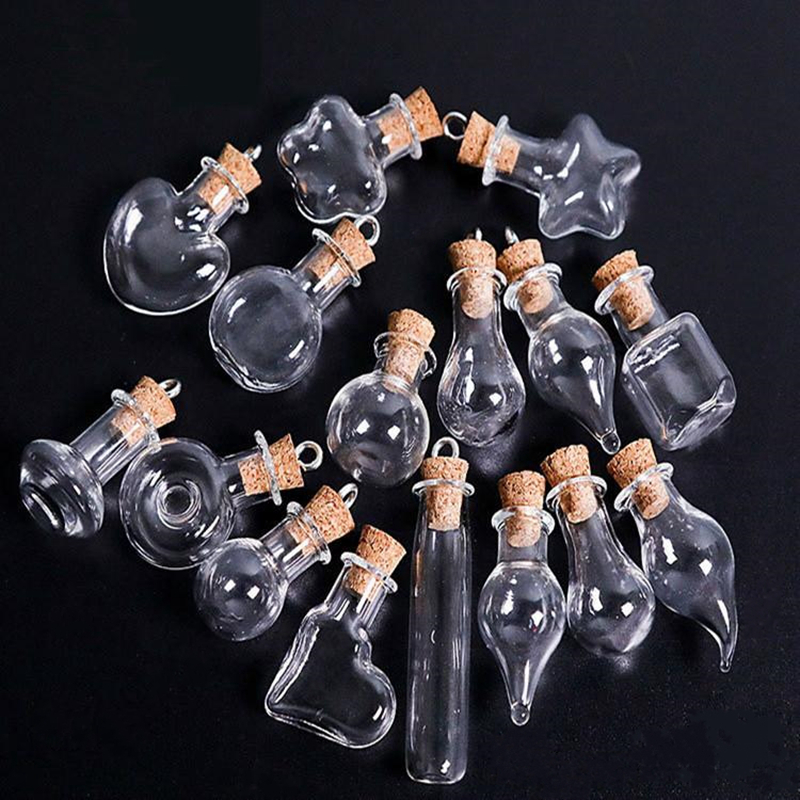 Lovely Small Glass Bottle Tiny Clear Empty Glass Wishing Message Vial With Cork Stopper 25mm Mini Container
Lovely Small Glass Bottle Tiny Clear Empty Glass Wishing Message Vial With Cork Stopper 25mm Mini Container