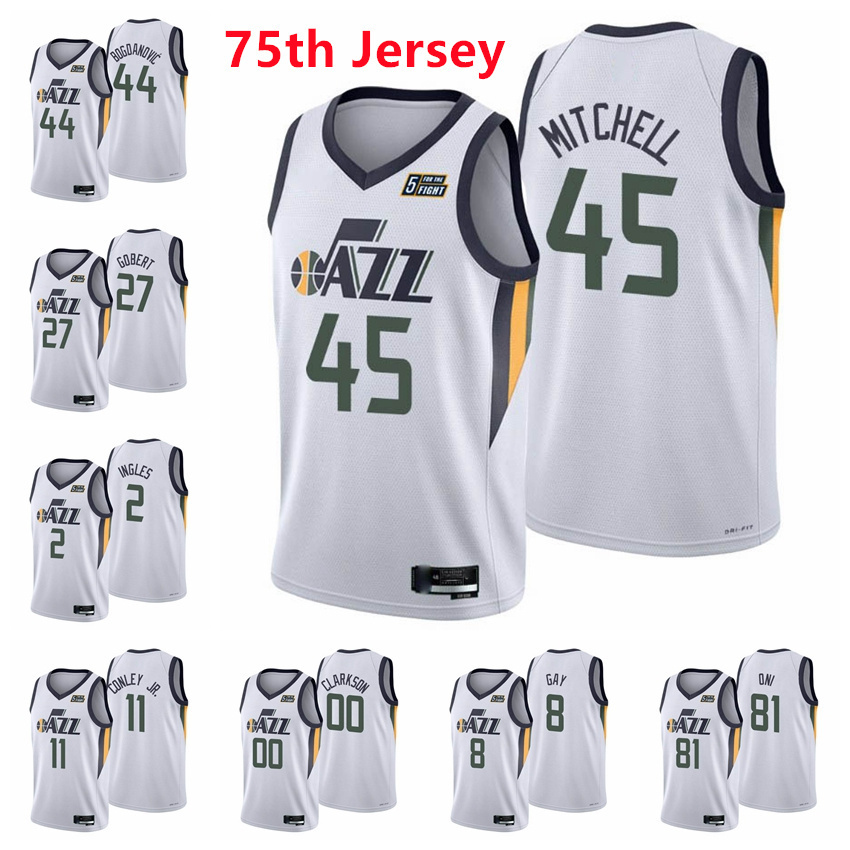 Utah's Jazz's NBA's Men Donovan Mitchell Bojan Bogdanovic Joe Ingles Rudy Gobert Mike Conley Clarkson Oni Gay 2021/22 75th Diamond, Black;red
Utah's Jazz's NBA's Men Donovan Mitchell Bojan Bogdanovic Joe Ingles Rudy Gobert Mike Conley Clarkson Oni Gay 2021/22 75th Diamond, Black;red