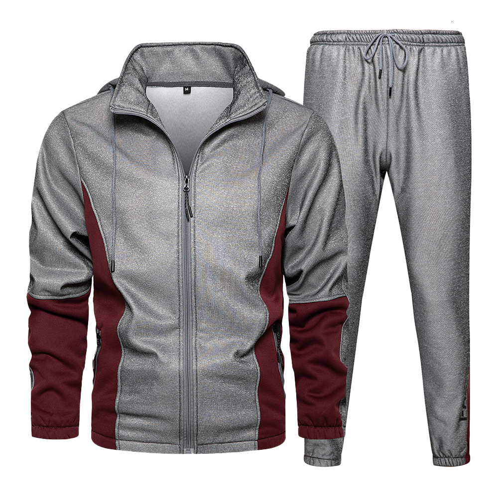2021 New Men's Tracksuit Jacket+pants Workwear Patchwork Sportswear 2 Piece Set Hip Hop Streetwear Baseball Suit for Men Clothing Whv1 Uh1t, Black
2021 New Men's Tracksuit Jacket+pants Workwear Patchwork Sportswear 2 Piece Set Hip Hop Streetwear Baseball Suit for Men Clothing Whv1 Uh1t, Black