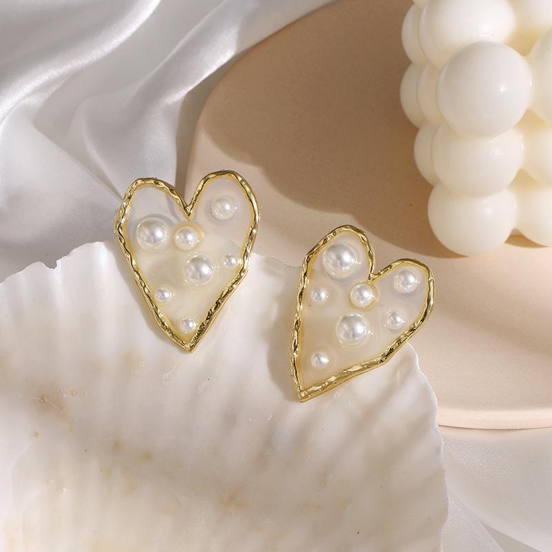 Stud Korean Transparent Acrylic Sud Earrings 2021 Trend For Women Girls Sweet Heart Star Pearl Fashion Jewelry Oorbellen
Stud Korean Transparent Acrylic Sud Earrings 2021 Trend For Women Girls Sweet Heart Star Pearl Fashion Jewelry Oorbellen