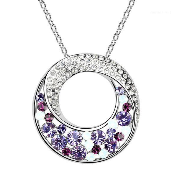 Natural Stone Necklace Lady Elegant Pendant Genuine Austrian Crystal Necklaces Luxury Jewelry Accessories Chains
Natural Stone Necklace Lady Elegant Pendant Genuine Austrian Crystal Necklaces Luxury Jewelry Accessories Chains