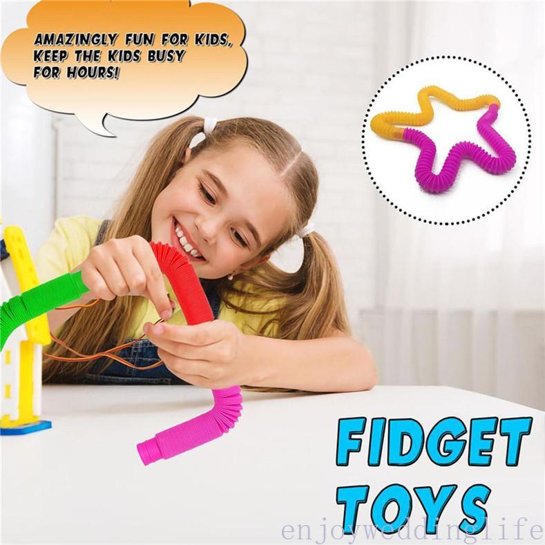 Creative DIY Decompression Toy Plastic Pop Telescopic Bellows Sensory Toys Circle Stretch String Tube Toys Children's Early Education
Creative DIY Decompression Toy Plastic Pop Telescopic Bellows Sensory Toys Circle Stretch String Tube Toys Children's Early Education