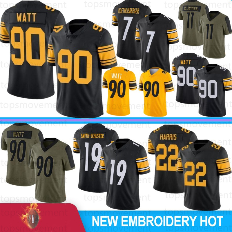 11 Chase Claypool 90 T.J. Watt Football Jerseys Najee Harris Roethlisberger pItTsBuRgHs Fitzpatrick Troy Polamalu Terry Bradshaw Heyward Franco Harris Villanueva, Men gangren+patch
11 Chase Claypool 90 T.J. Watt Football Jerseys Najee Harris Roethlisberger pItTsBuRgHs Fitzpatrick Troy Polamalu Terry Bradshaw Heyward Franco Harris Villanueva, Men gangren+patch