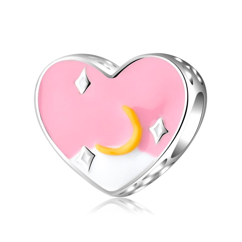 Other Moon Stars Summer Charms 925 Sterling Silver Beads With Pink Enamel Fit Original Stillhouse Bracelet DIY Women Jewelry
Other Moon Stars Summer Charms 925 Sterling Silver Beads With Pink Enamel Fit Original Stillhouse Bracelet DIY Women Jewelry