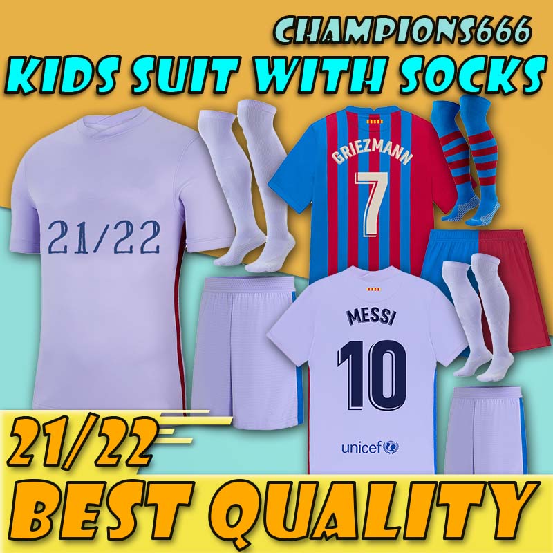 Maillot foot BARCA soccer jersey 21 22 camiseta futbol ANSU FATI 2021 2022 MESSI GRIEZMANN F. DE JONG football shirt men kids with socks tops uniform sets, Pic colors
Maillot foot BARCA soccer jersey 21 22 camiseta futbol ANSU FATI 2021 2022 MESSI GRIEZMANN F. DE JONG football shirt men kids with socks tops uniform sets, Pic colors