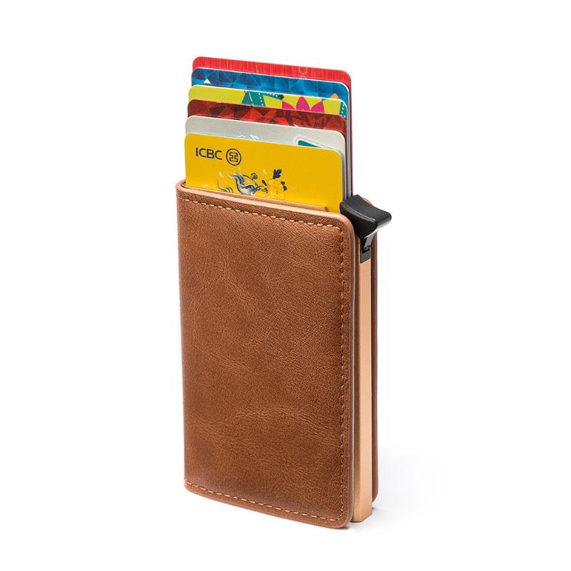 Free Shipping Sleek Aluminum Card Wallet With Auto Eject Button - Perfect Combination Of Style & Security Designer Bag Luxury Bag Tote Bag