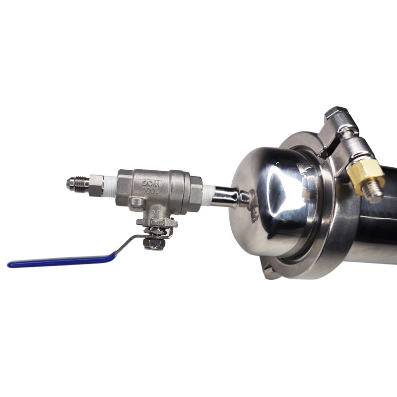 ZOIBKD Supply Stainless Steel Closed Loop Butane Extractor 2LB With Cooler And Material Dryer