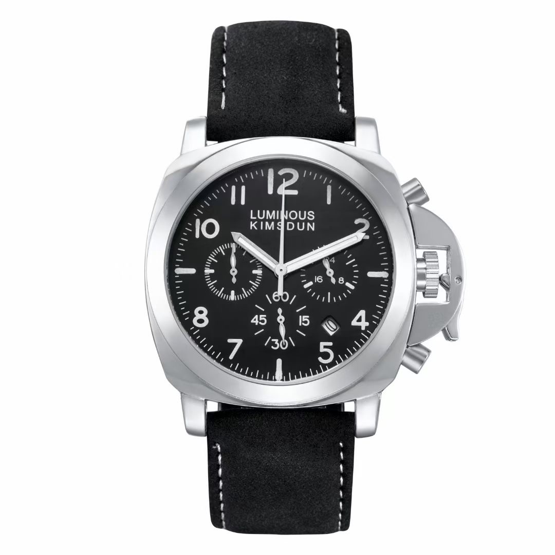 New standard kimdun luxury men's watch popular multi-function belt sports waterproof leisure quartz Night Watch, Customize
New standard kimdun luxury men's watch popular multi-function belt sports waterproof leisure quartz Night Watch, Customize